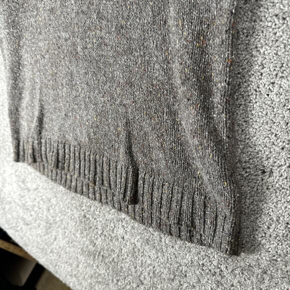 Eddie Bauer Sweater Men L Tight Knit Earth Tone Commando Wool Blend Pullover - Picture 4 of 16